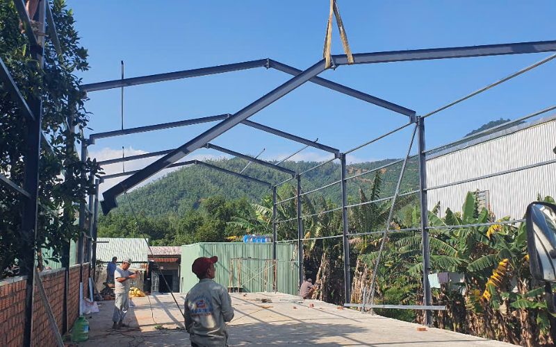Thi công nhà thép tiền chế Đà Nẵng
