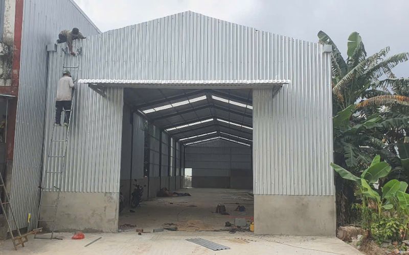 Thi công nhà thép tiền chế Đà Nẵng